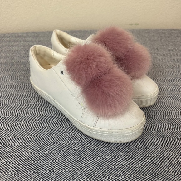 SAM EDELMAN - Leya Pom Pom Sneakers - Picture 5 of 9